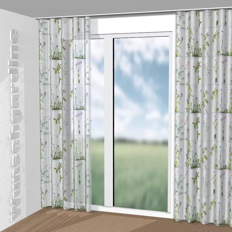 Wellenvorhang aus Summer Season JA8030-030
