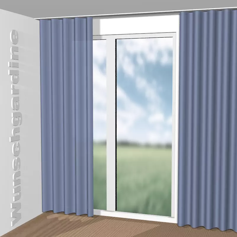Wellenvorhang aus Sunnyside CH3235/052