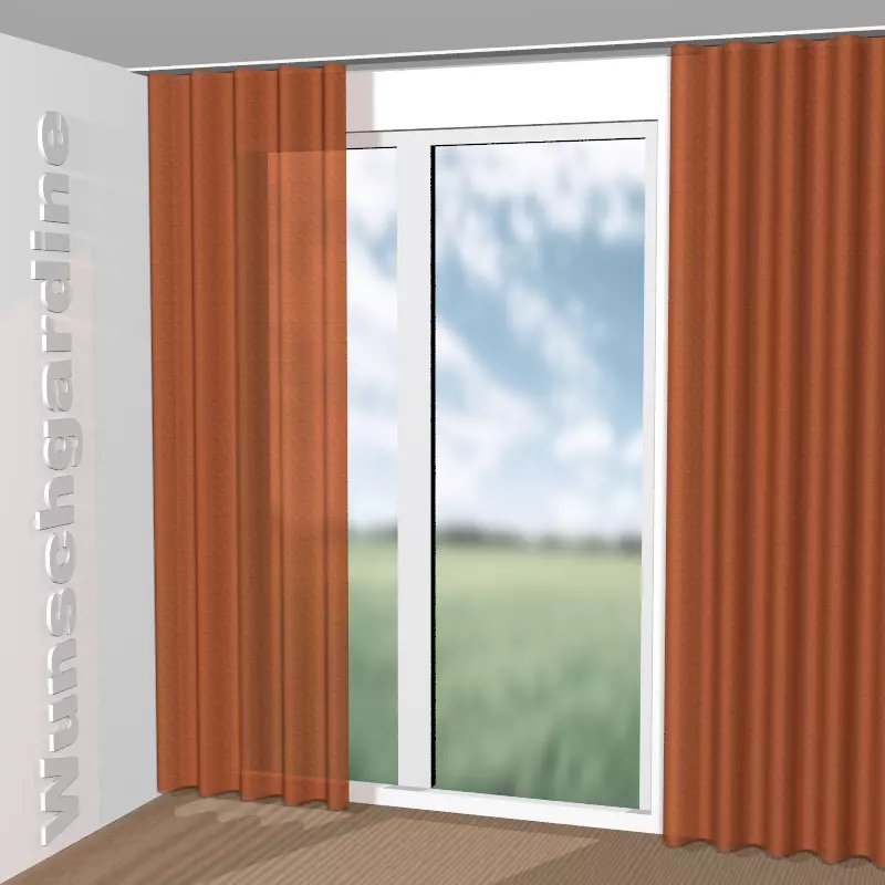 Wellenvorhang aus Super Trouper CH3106/063