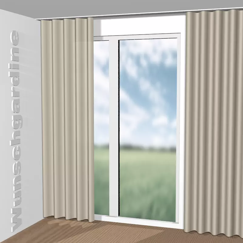 Wellenvorhang aus Sutton House Reloaded CH2451/073