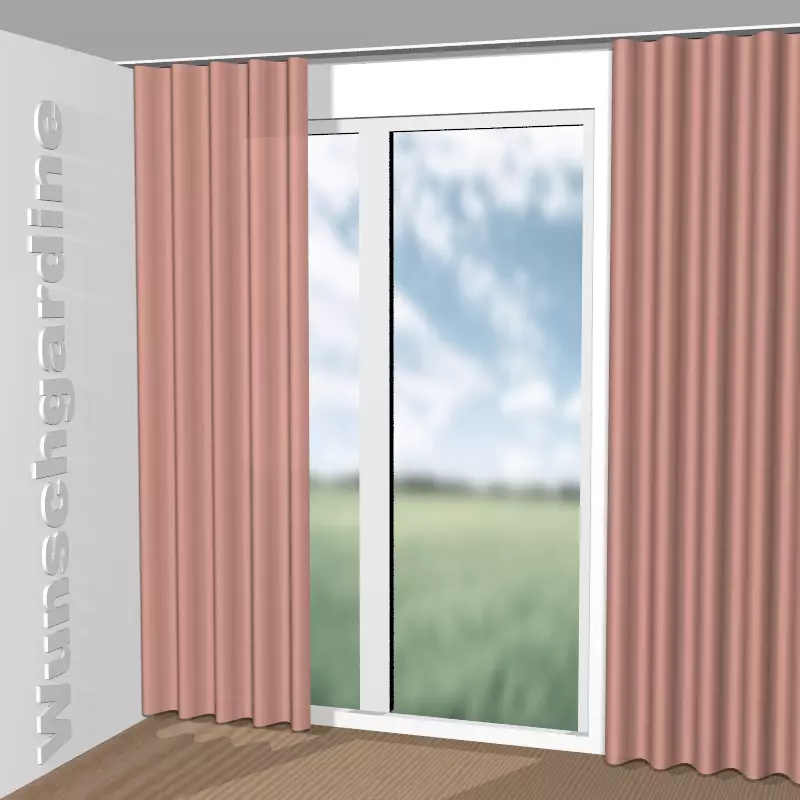 Wellenvorhang aus Sweet Lovin CH2919/069