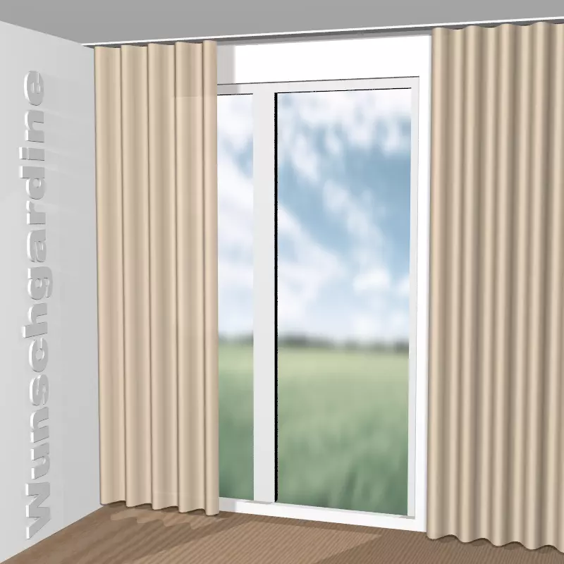 Wellenvorhang aus Sweet Lovin CH2919/073