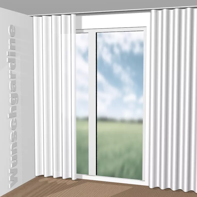 Wellenvorhang aus Sweet Lovin CH2919/090