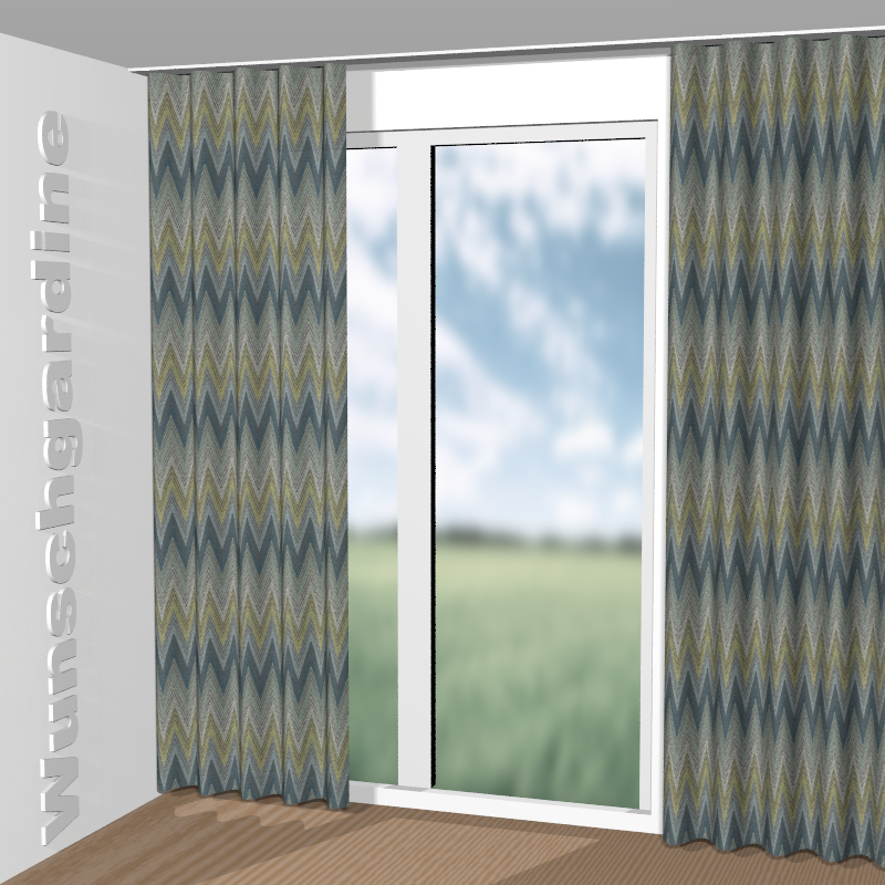 Wellenvorhang aus Sweet Times CH3330/080