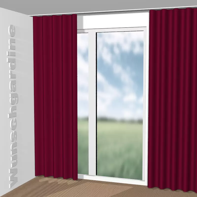 Wellenvorhang aus Thermo Fr Dimout 8-8048-011