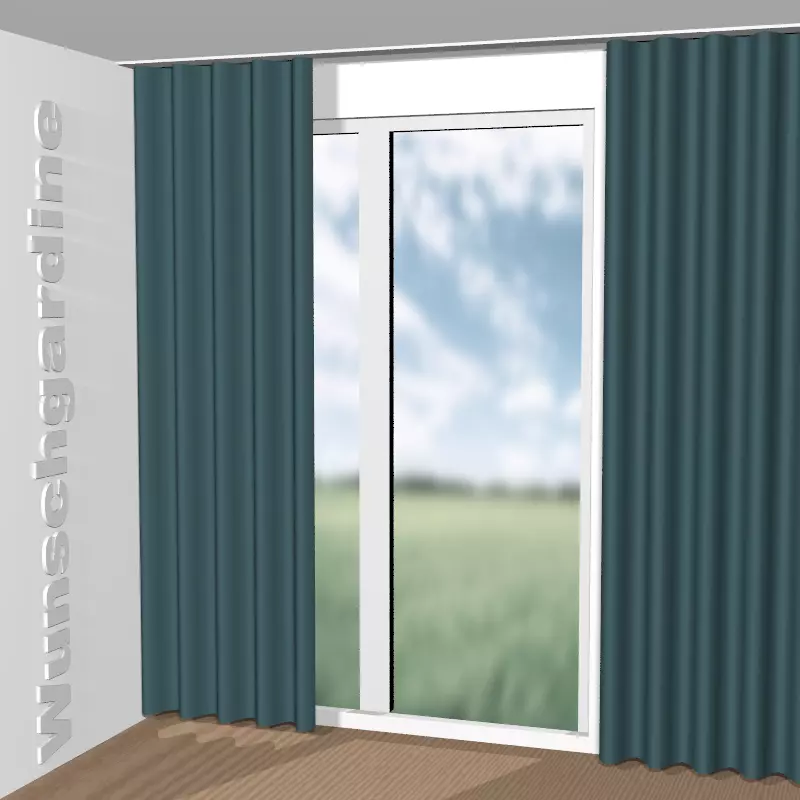 Wellenvorhang aus Thermo Fr Dimout 8-8048-082