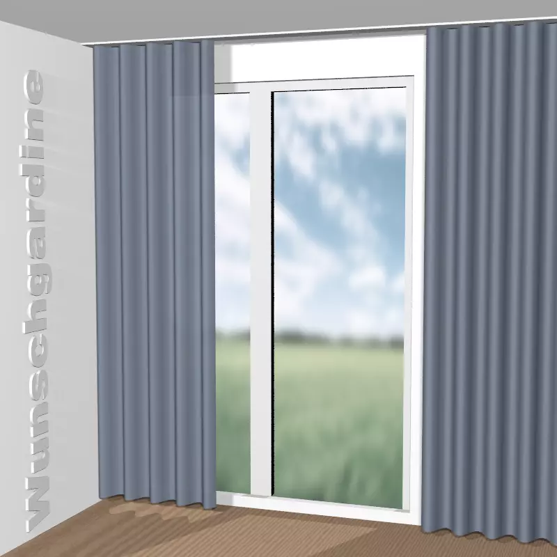 Wellenvorhang aus Tizian Edition 1-6915-150