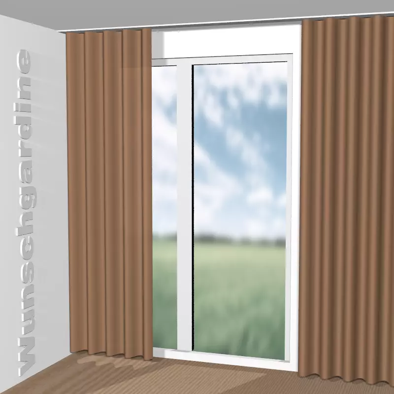 Wellenvorhang aus Tizian Edition 1-6915-173