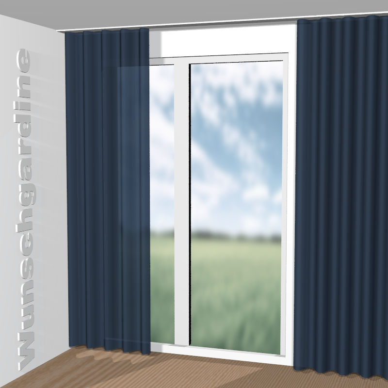 Wellenvorhang aus Tom JA1069-053