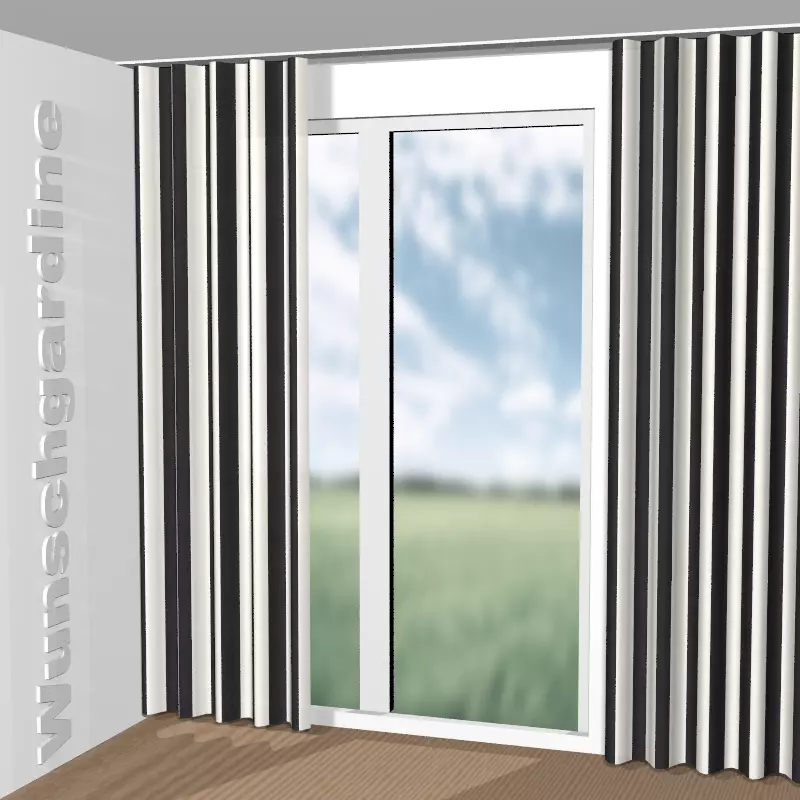 Wellenvorhang aus Tony 9-7484-099