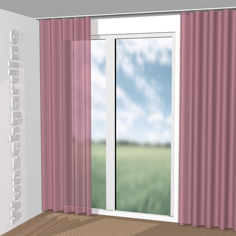 Wellenvorhang aus Top Fr GS7022-065