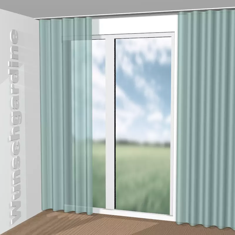 Wellenvorhang aus Turmalin JA6014-030