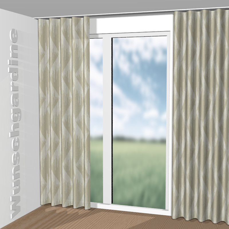 Wellenvorhang aus Urban Style GS4092-030