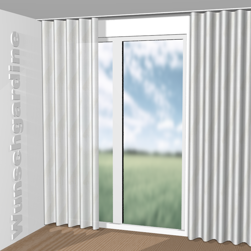 Wellenvorhang aus Urban Style GS4092-070