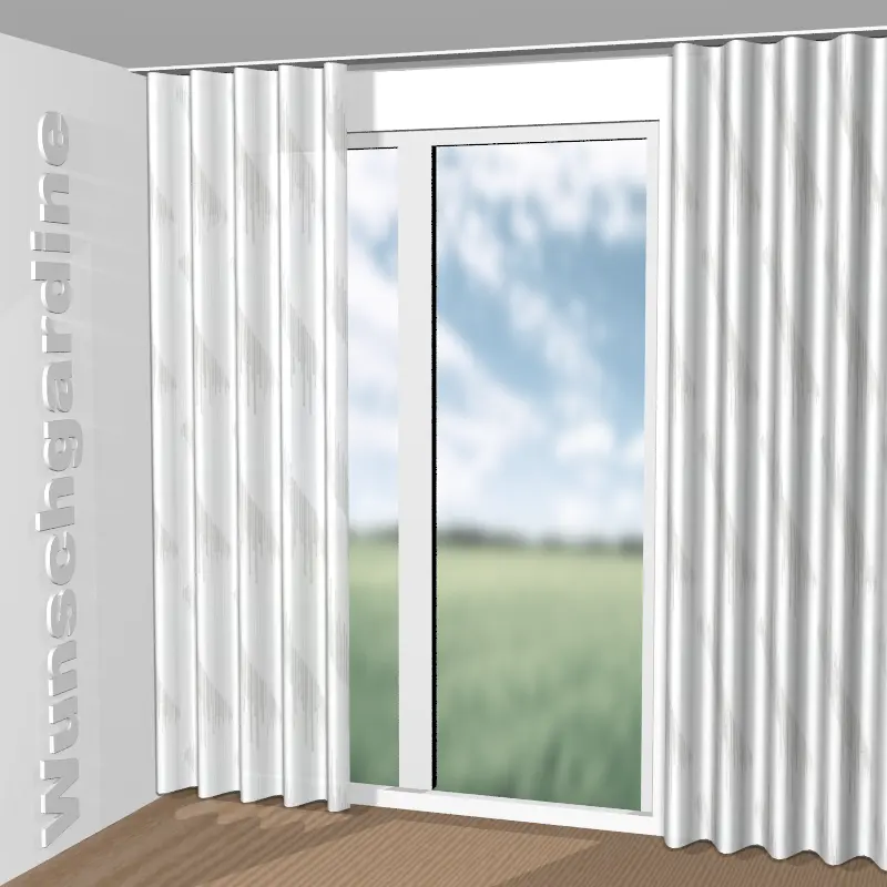 Wellenvorhang aus Urban Style GS4092-091