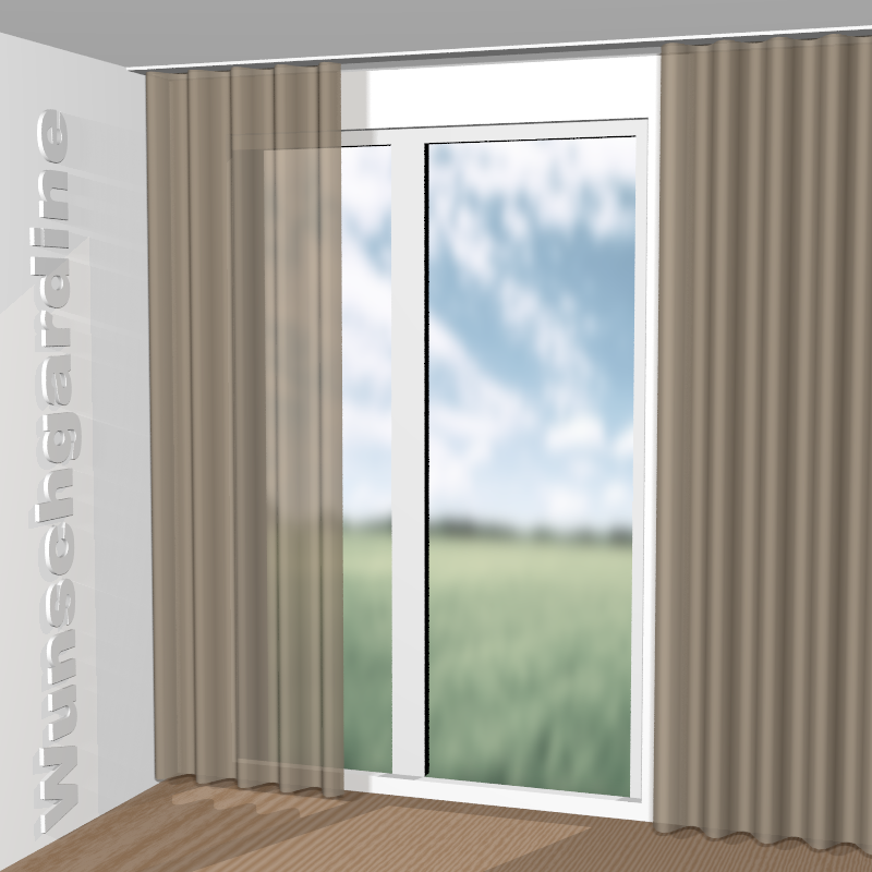 Wellenvorhang aus Valley 11032-883