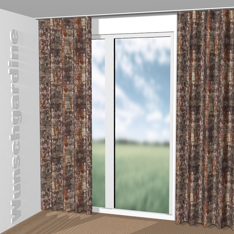 Wellenvorhang aus Wedding Day CH3335/060