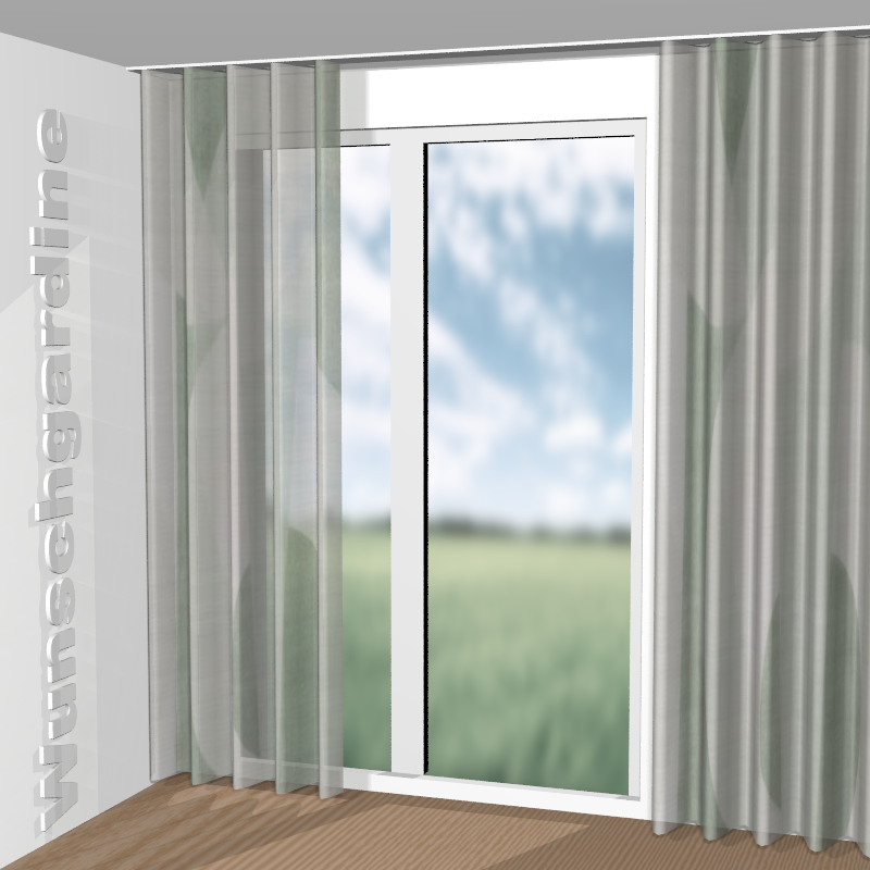 Wellenvorhang aus Wide Appeal CH3336/030