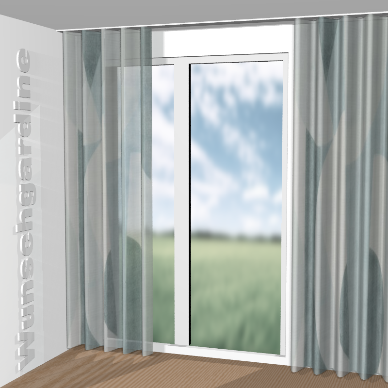 Wellenvorhang aus Wide Appeal CH3336/050