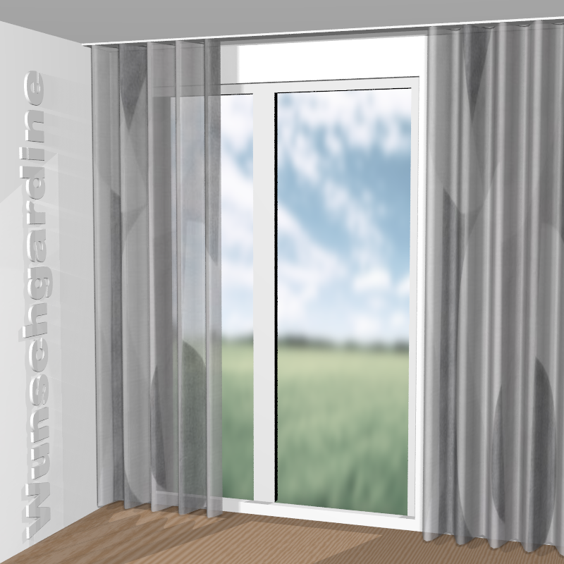 Wellenvorhang aus Wide Appeal CH3336/091