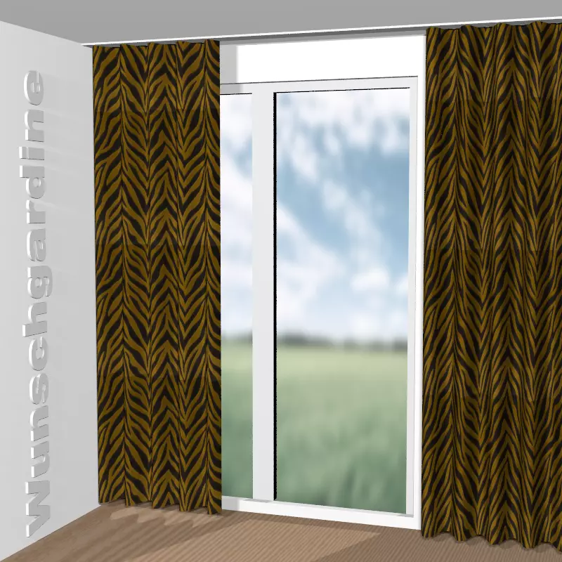 Wellenvorhang aus Wild Shape CH3260/040