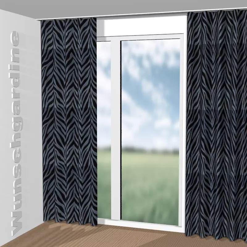 Wellenvorhang aus Wild Shape CH3260/050