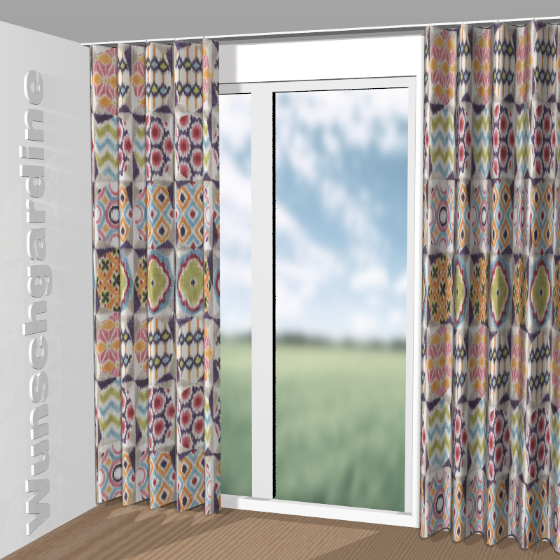 Wellenvorhang aus Wonderworld CH3334/060