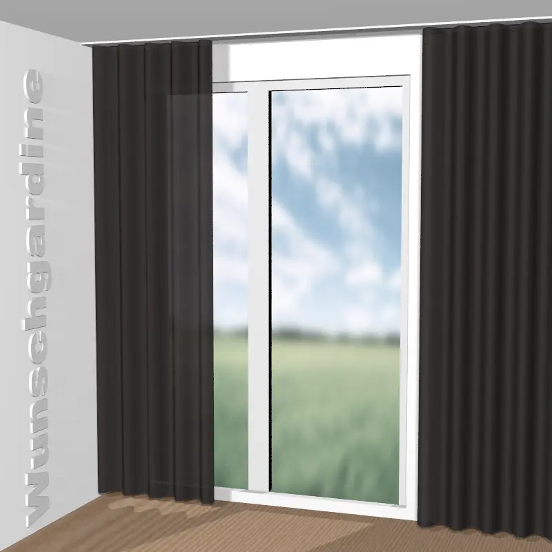 Wellenvorhang aus Yannic Eco JA1067-020