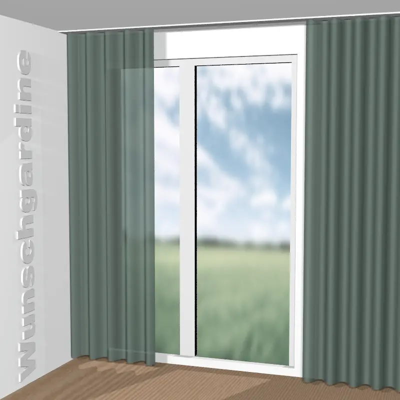 Wellenvorhang aus Yannic Eco JA1067-031