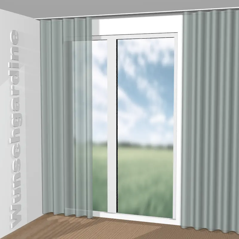 Wellenvorhang aus Yannic Eco JA1067-036