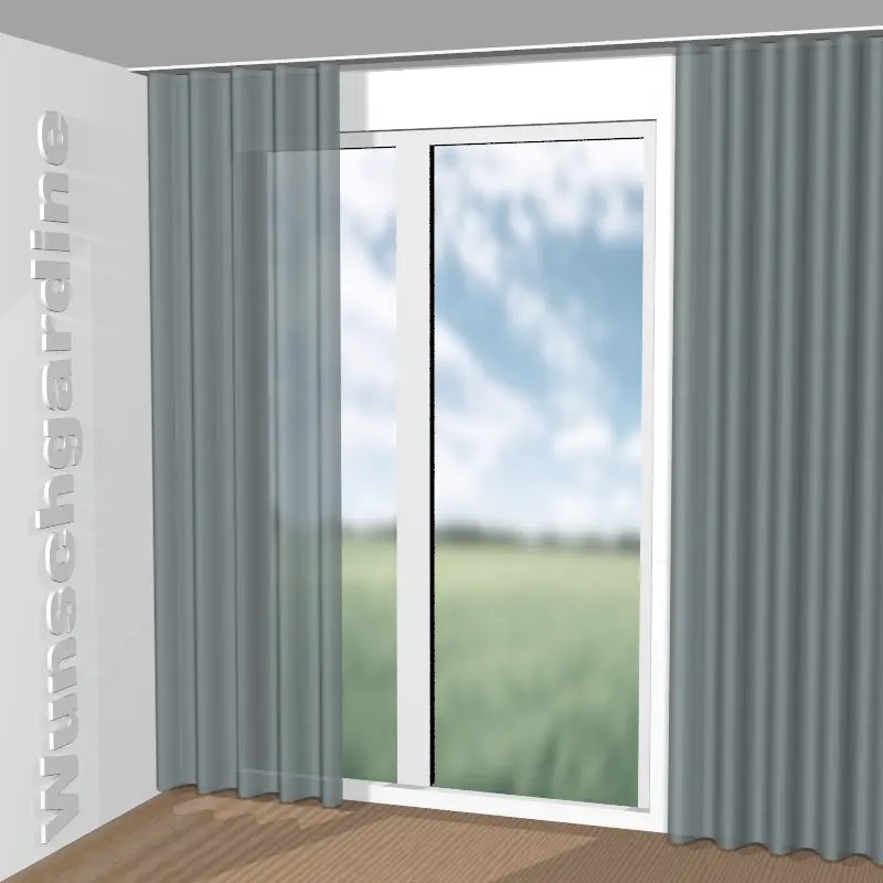 Wellenvorhang aus Yannic Eco JA1067-080