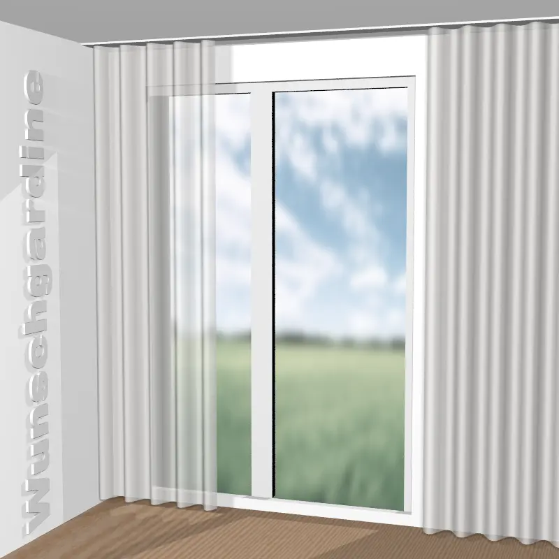 Wellenvorhang aus Yannic Eco JA1067-090
