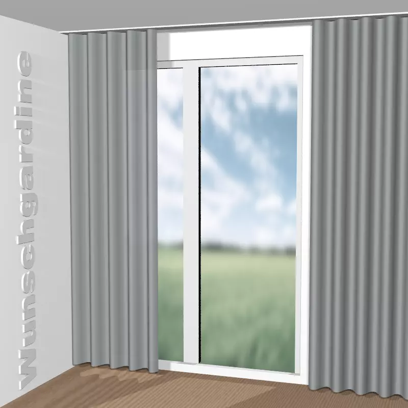 Wellenvorhang aus Zamma 44162-692