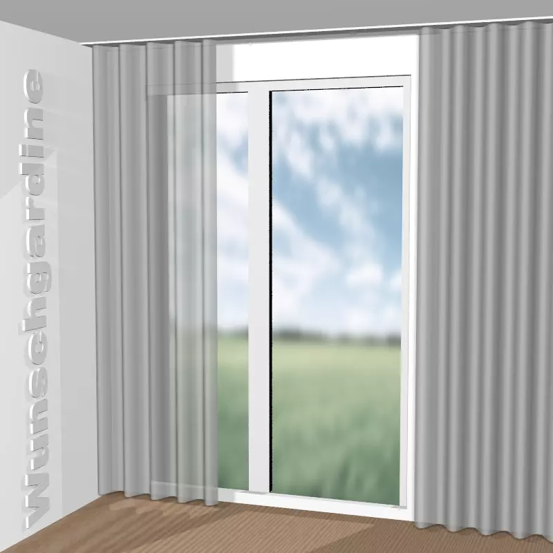 Wellenvorhang aus Zirkon GS4021-092