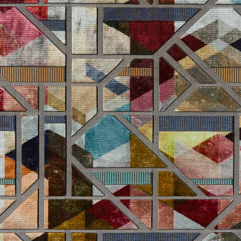 Stoff Kubist 10912-356 von Zimmer + Rohde