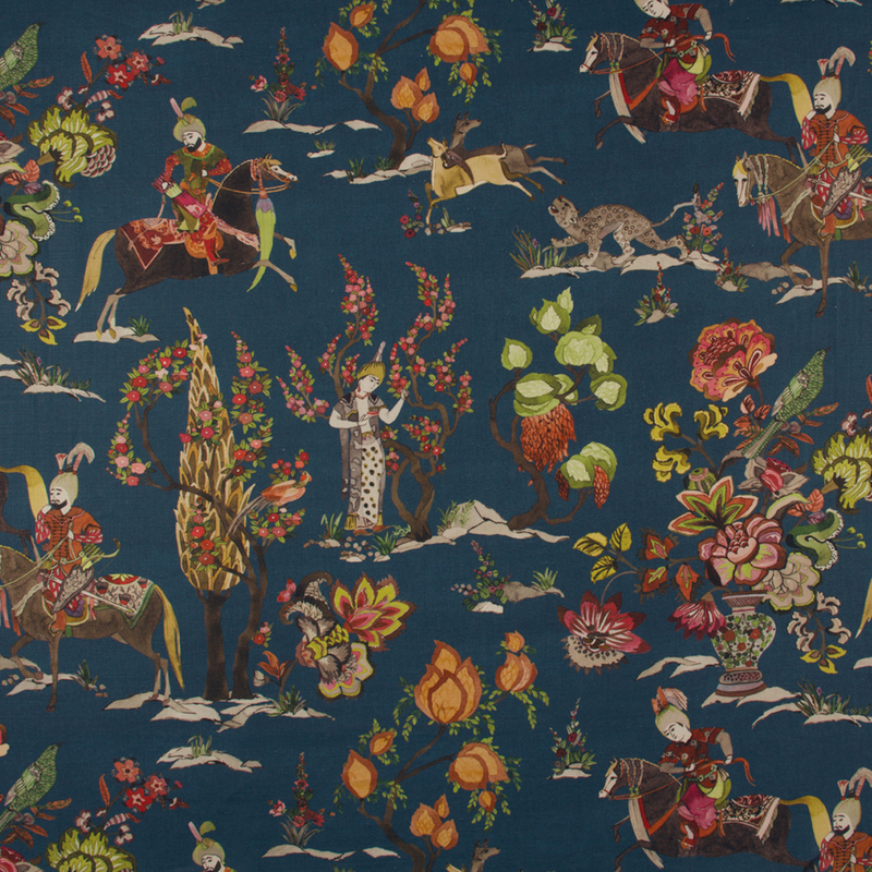 Stoff Ottoman Riders-526 von Travers New York