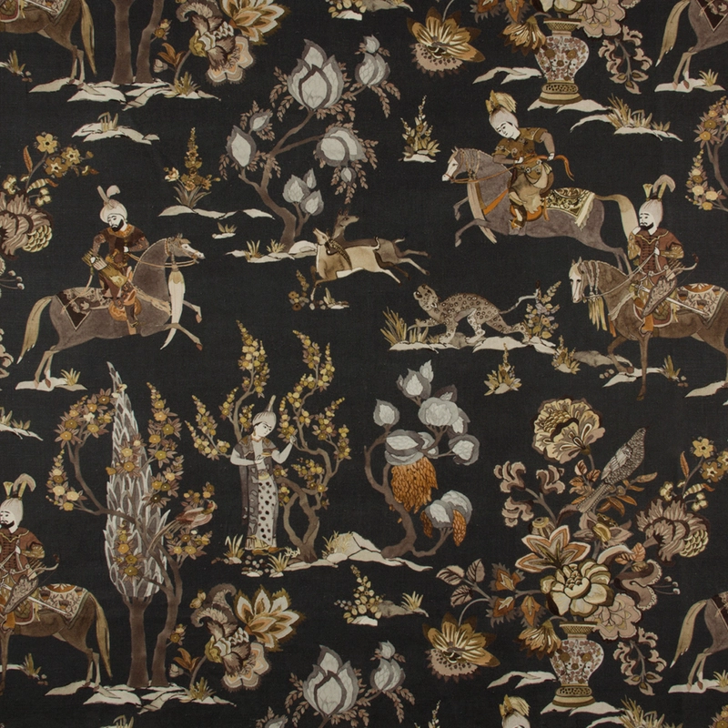 Stoff Ottoman Riders-988 von Travers New York