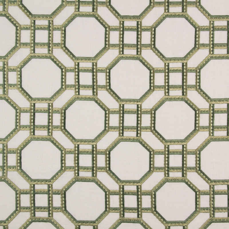 Stoff Garden Trellis-794 von Travers New York