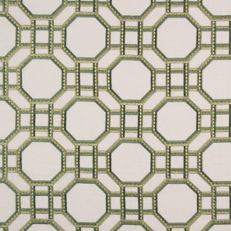 Stoff Garden Trellis-794 von Travers New York