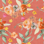 Etamine Fleurs fauves 19592-