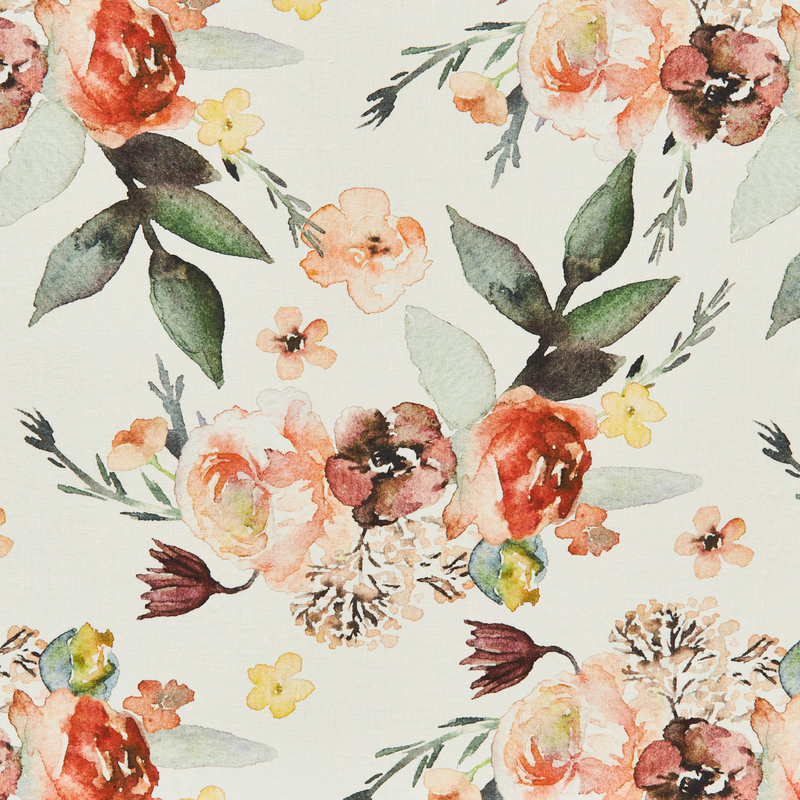 Stoff Fleurs fauves 19592-482 von Etamine