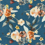 Etamine Fleurs fauves 19592-