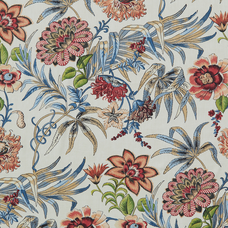 Stoff Flora Print 44174-355 von Travers New York