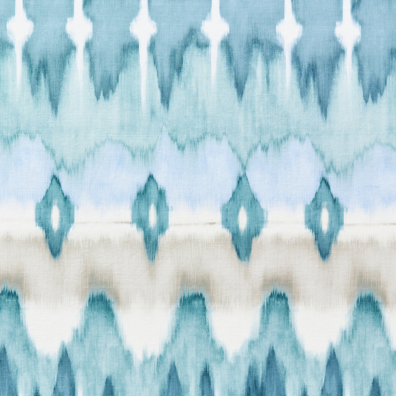 Stoff Arbor Ikat 44184-654 von Travers New York