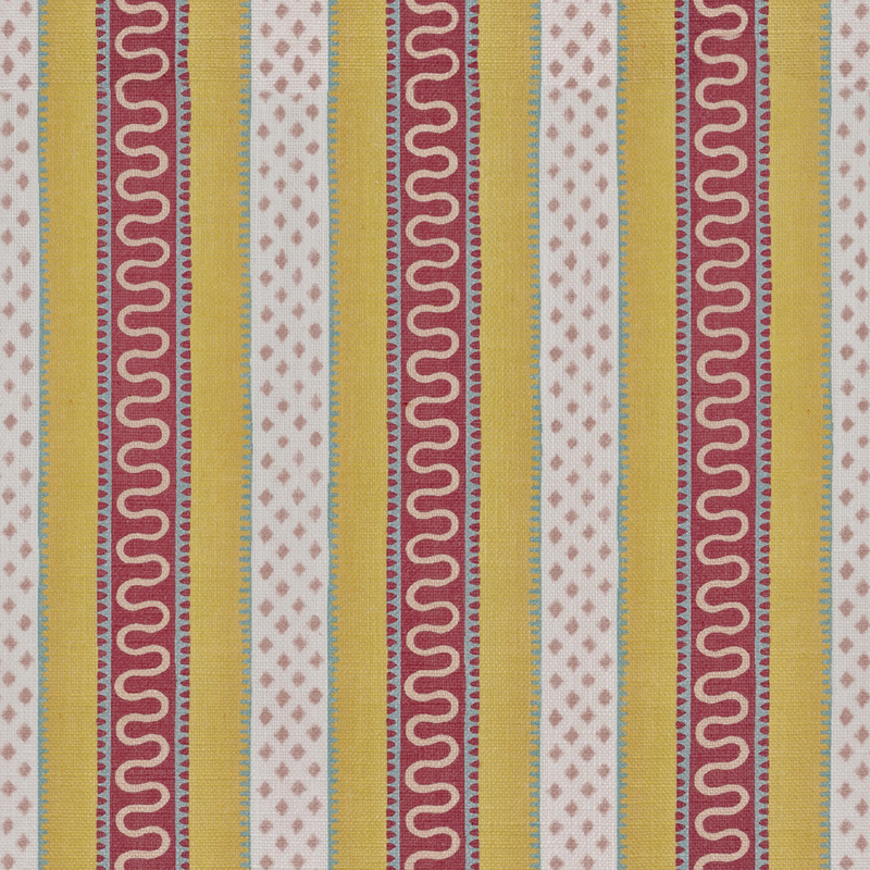 Stoff Carnival Stripe 44206-145 von Travers New York