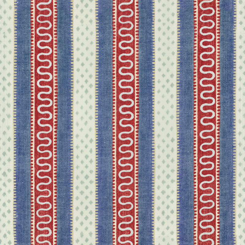 Stoff Carnival Stripe 44206-535 von Travers New York