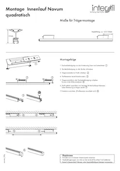 Anleitung zur Montage Novum 2
