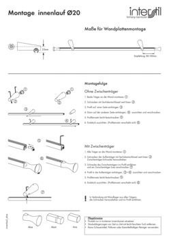 Anleitung zur Montage Brescia-Alu