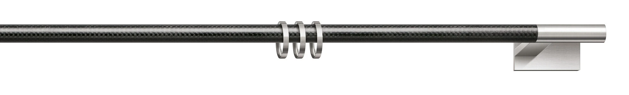 Interstil outlook.4 in Farbe 16 Carbon mit 77 edelstahl