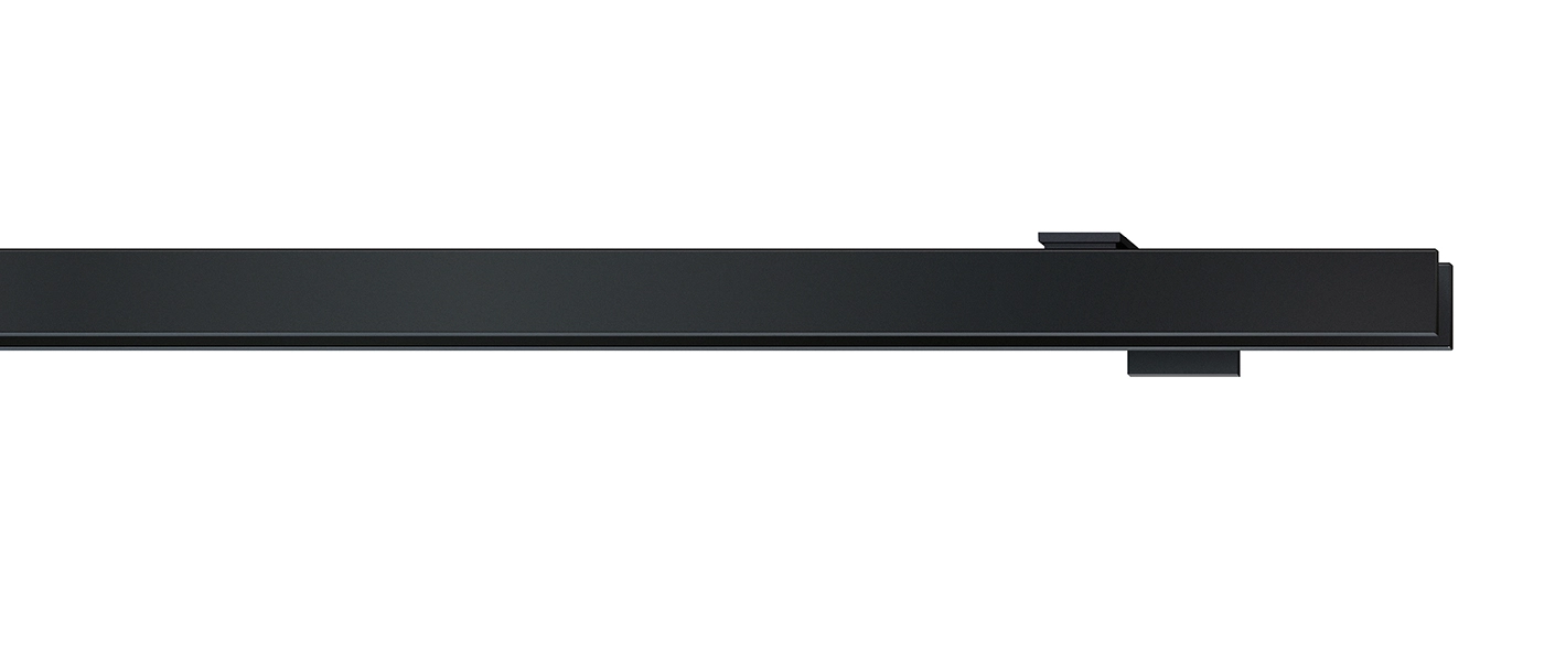 Interstil F1 Wandmontage in Farbe 56 schwarz
